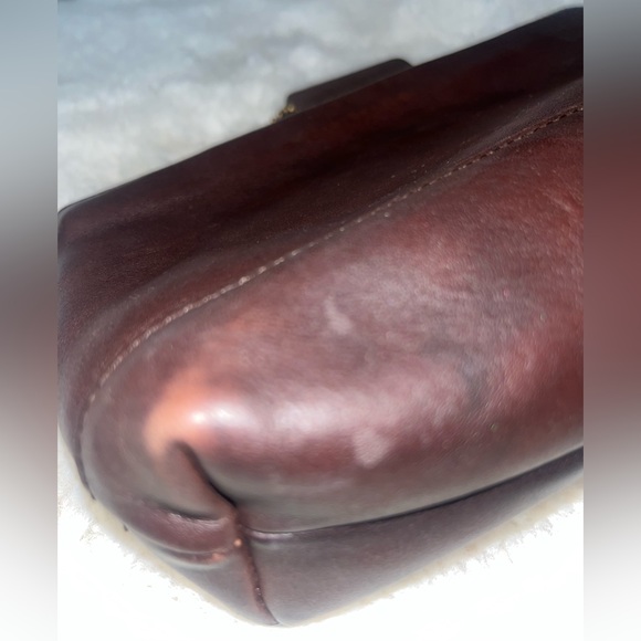 Vintage Coach #7167 Cosmetic Case BT SLG Small Leather Good Makeup Kit - Picture 8 of 11